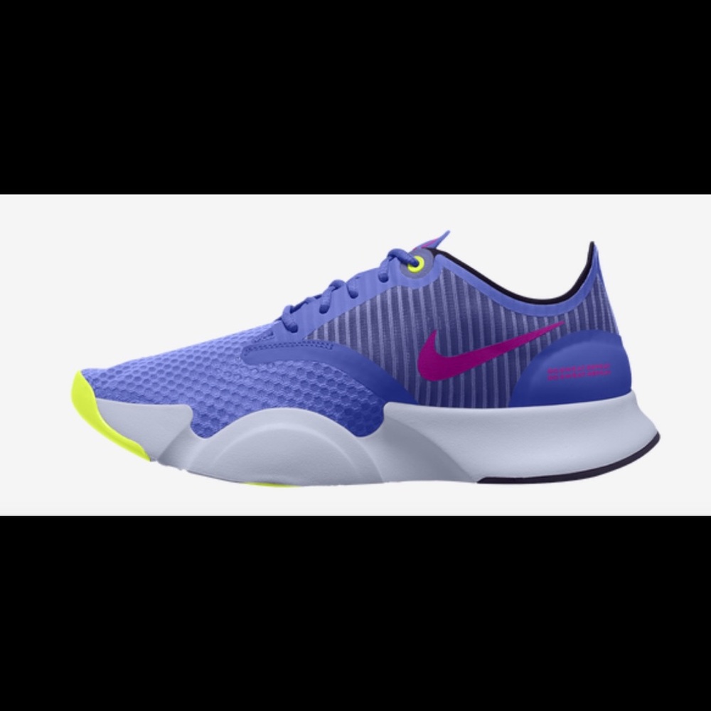 Women’s Nike SuperRep Go Sapphire/ Red Plum Shoes Sz. 5